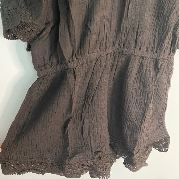 Revolve Eberjey Sol Liberty Size S/M Crochet Boho Romper Coverup NWT Retail $169 - Picture 8 of 10